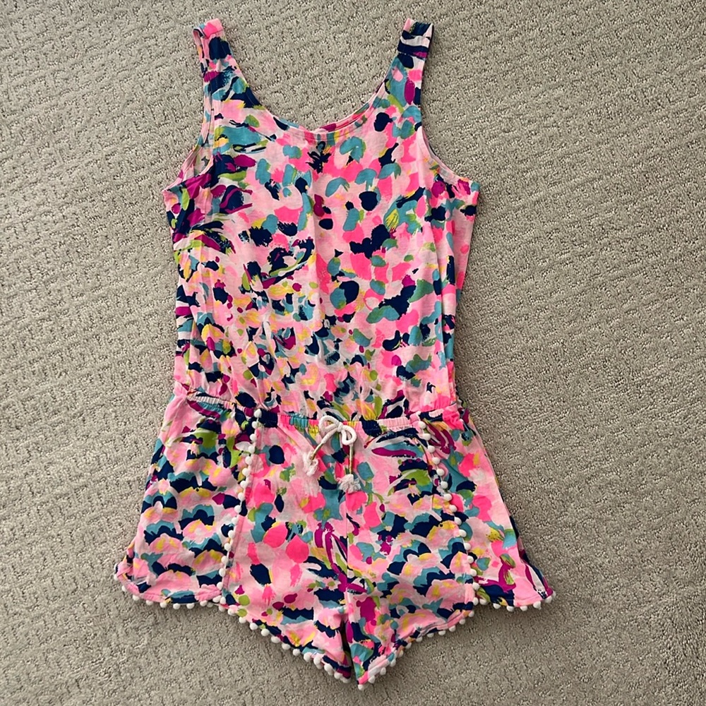 Lilly Pulitzer girls romper, XL (12-14)